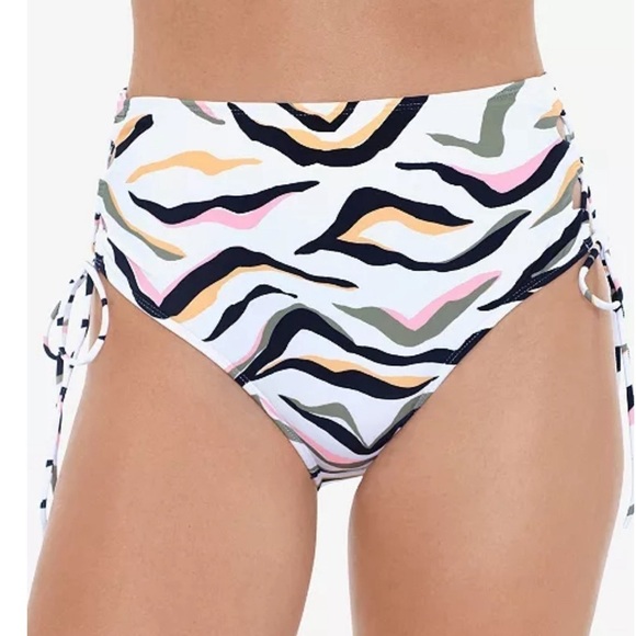Salt + Cove Seeing Stripes Bikini Bottom Medium - Picture 1 of 8